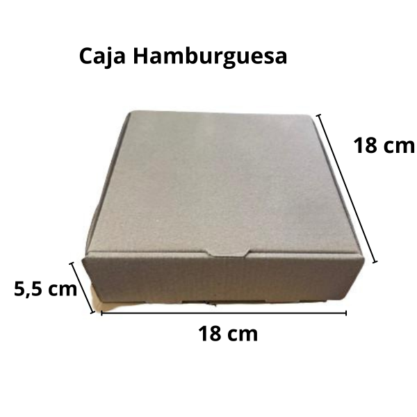 Producto - Caja Kraft Hamburguesa 18x18 x1