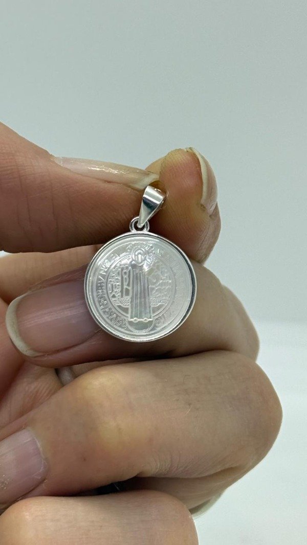 Producto - Dije Medalla Sa Benito (Nacarado)