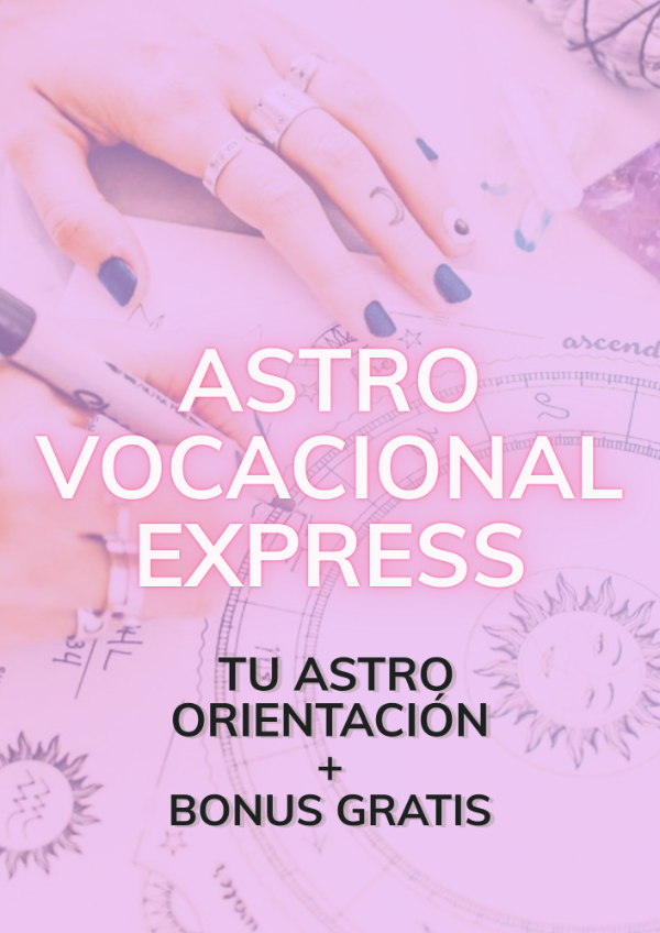 Producto - Astrología Vocacional Express + Lectura de Tarot Gratis