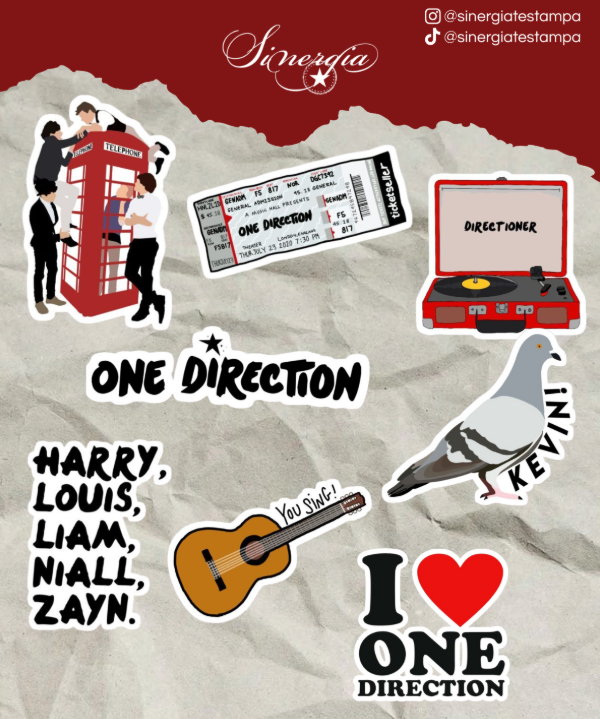 Producto - Stickers - One Direction