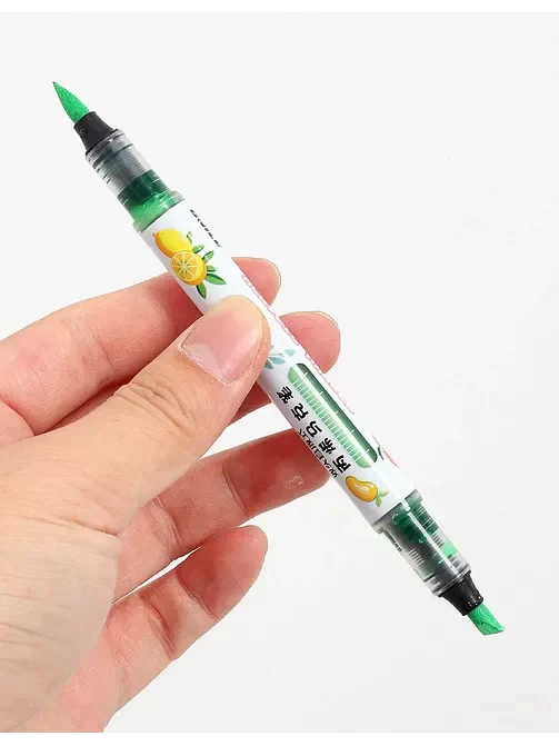 Producto - Marcadores Acrílicos BILE Doble Punta.  36 colores. - 1