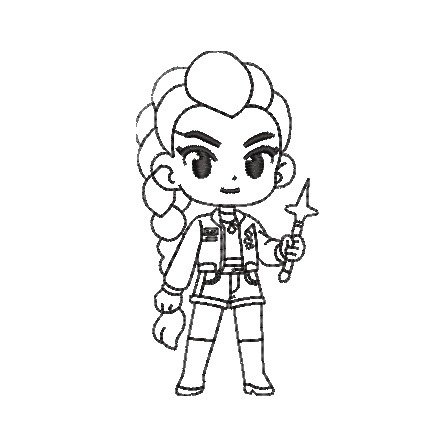 Producto - Matriz Rumi Kpop (sólo contorno)