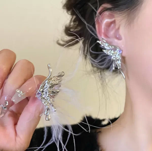 Producto - Aros Mariposa Y2k