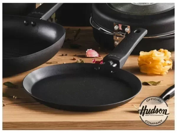 Producto - Panquequera Hudson Daily de aluminio Negra 20 cm c/ antiadherente - 1