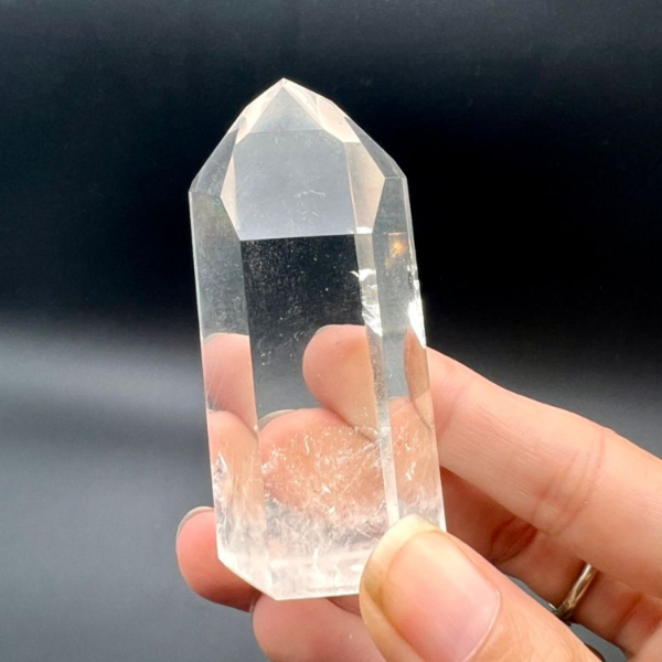 Producto - Punta facetada Maestra Cuarzo cristal 03