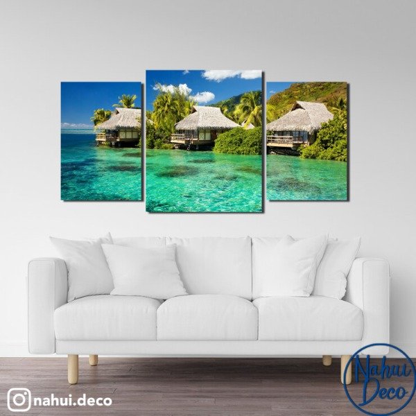 Producto - Playa Paraiso Triptico dos medidas