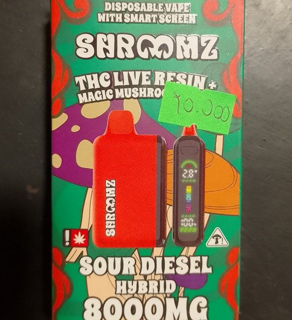 Producto - SHROOMZ 8.000MG "SOUR DIESEL"