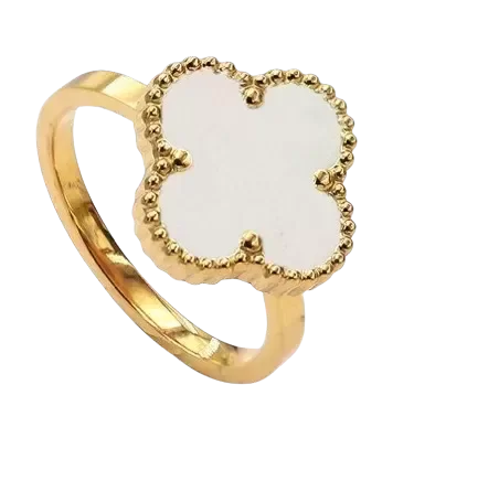 Producto - Anillo Trebol White