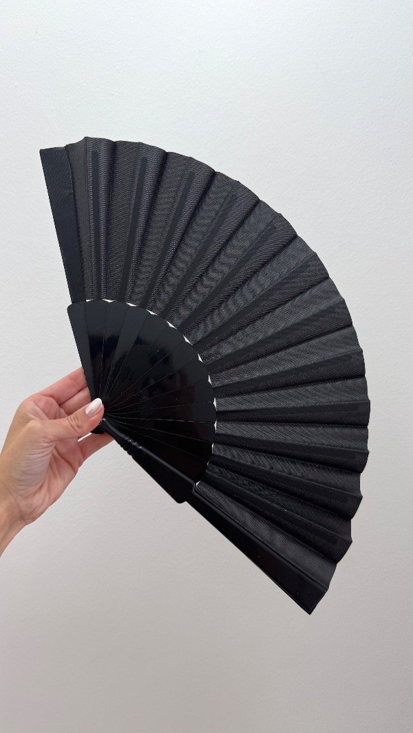 Producto - ABANICO NEGRO LISO