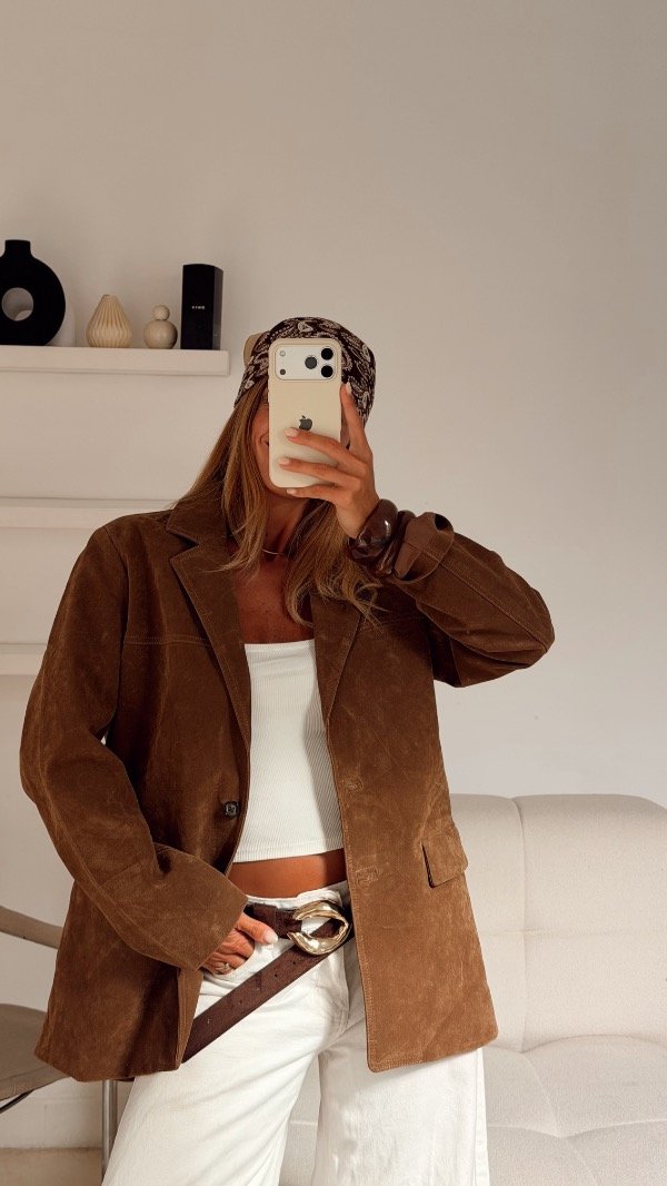 Producto - BLAZER SUADE