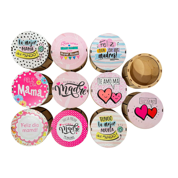 Producto - BOMBONERA CIRCULAR DIA DE LA MADRE