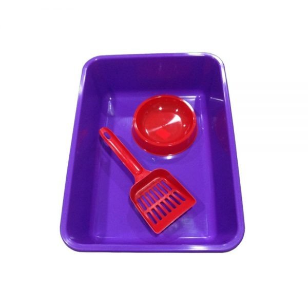 Producto - KIT SANITARIO PALA, PLATO Y LITERA 42 X 29 X 10CM
