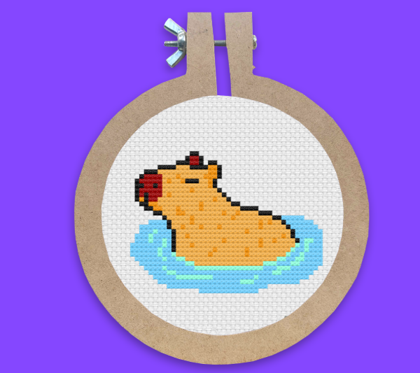 Producto - Carpincho - Kit de punto cruz