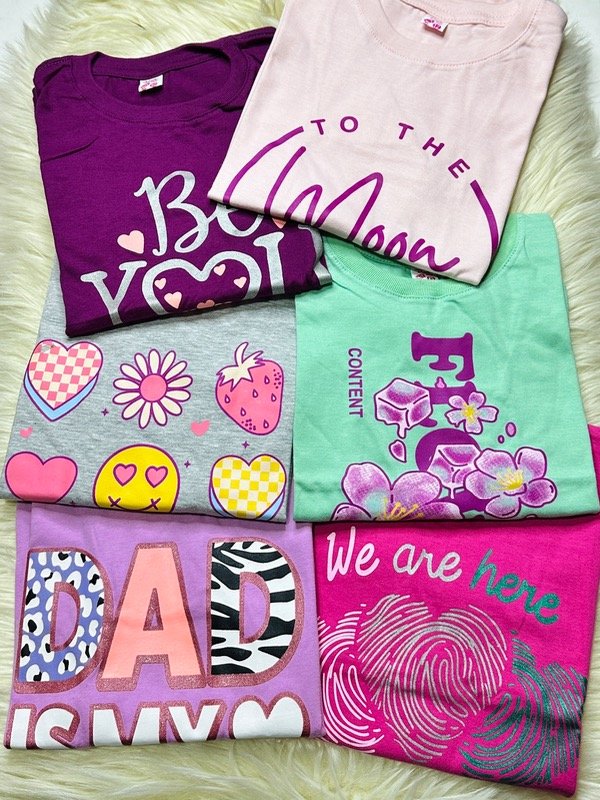 Producto - CAMISETA C/ESTAMPA NIÑA
