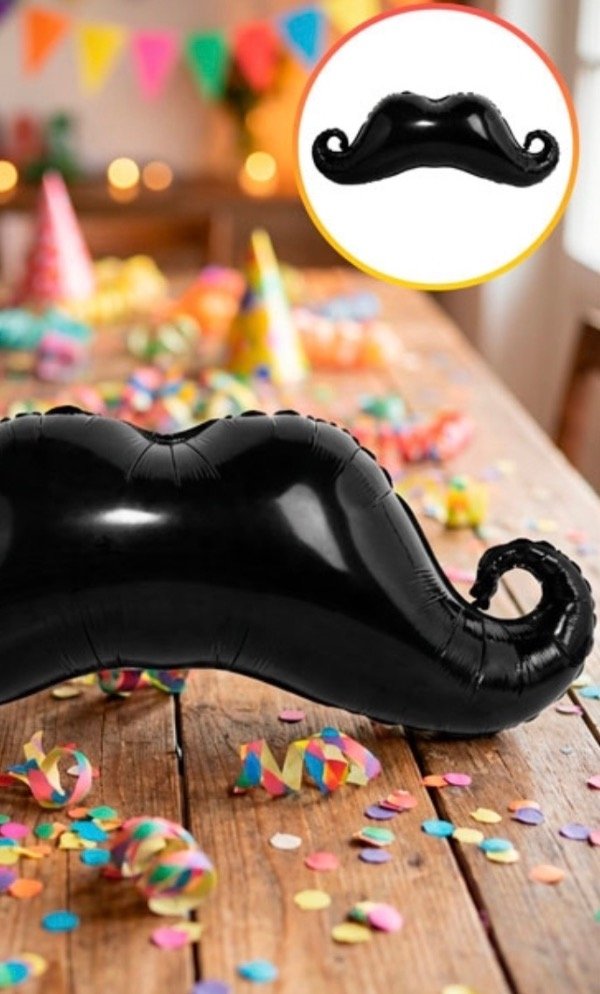 Producto - GLOBO MOSTACHO 38x15 x 5 UNIDADES
