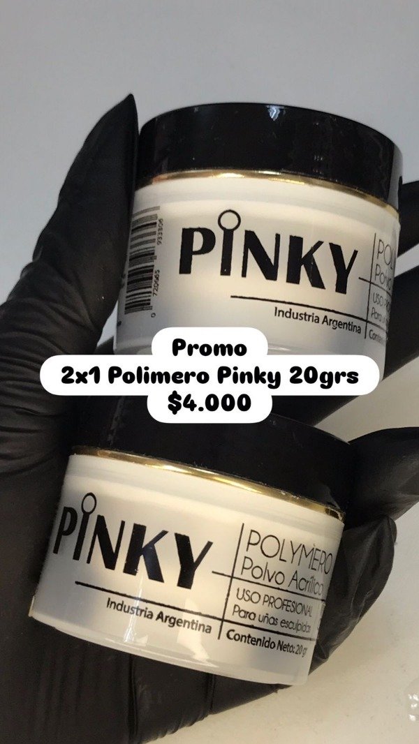 Producto - 2X1 Polímero Pinky 20 GRS SURTIDO