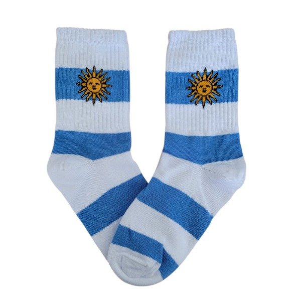 Producto - Sol Argentino rayas celestes