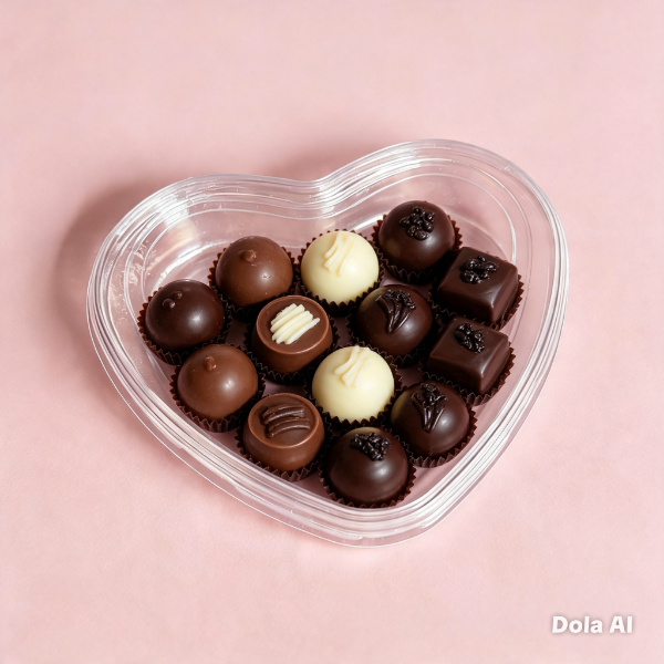 Producto - DIA DE LA MADRE -ESUCHE CORAZON PET - COD. 7009 - 4