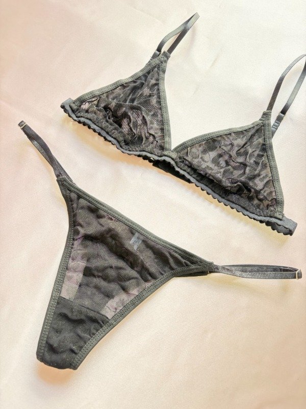 Producto - Tul Negro Animal Print - 11