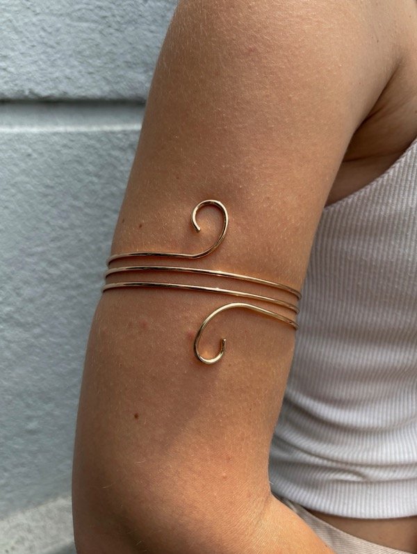 Producto - Brazalete triple (dorado)