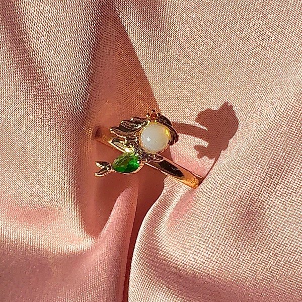 Producto - Anillo Disney La Sirenita-Doble enchapado en oro 18k