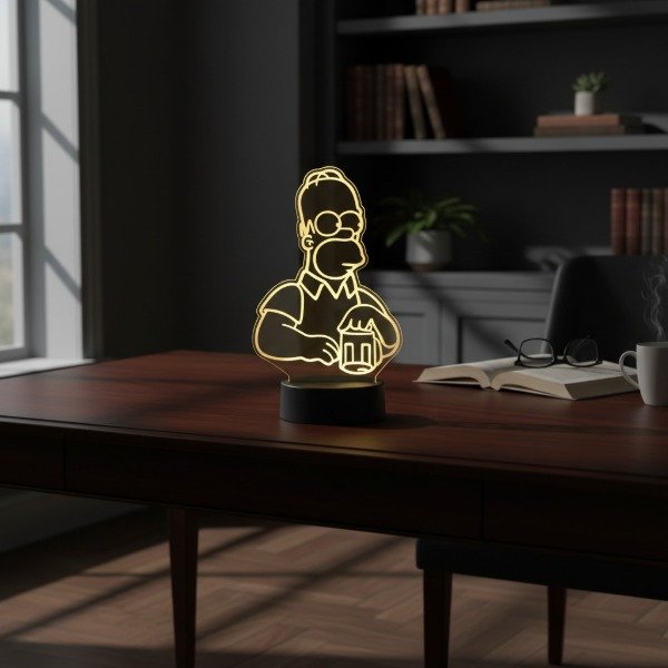 Producto - Velador Led Homero Cerveza