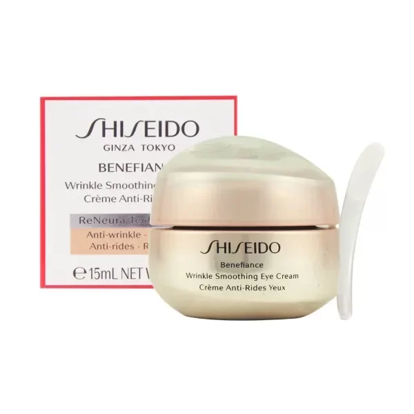 Producto - SHISEIDO - BENEFIANCE WRINKLE SMOOTHING EYE CREAM 15ML