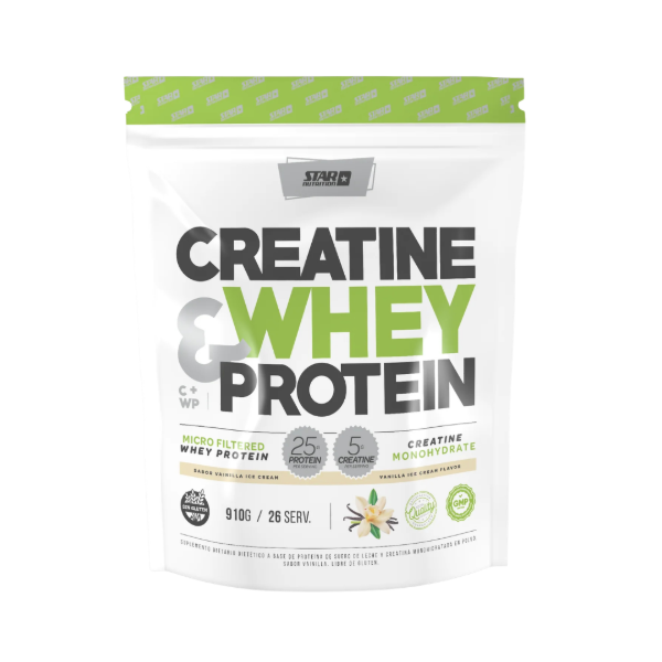 Producto - CREATINA + WHEY PROTEIN 2 LB. - STAR NUTRITION