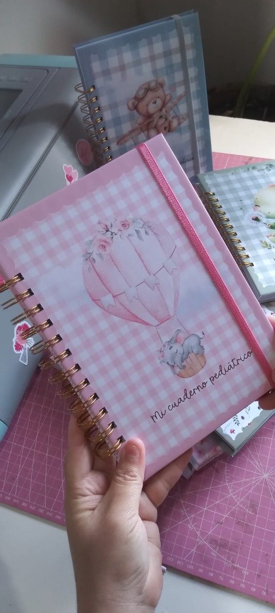 Producto - Viajando en globo - cuaderno pediátrico - 0