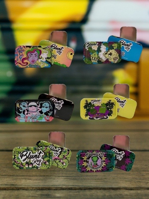 Producto - Cigarrera Con Bandeja Blunt Rey