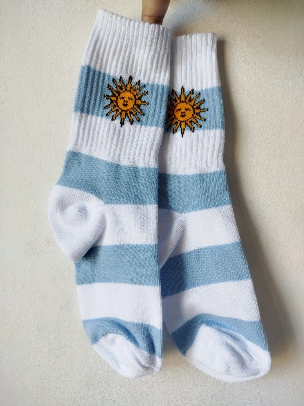 Producto - Tenis Argentina rayas celeste