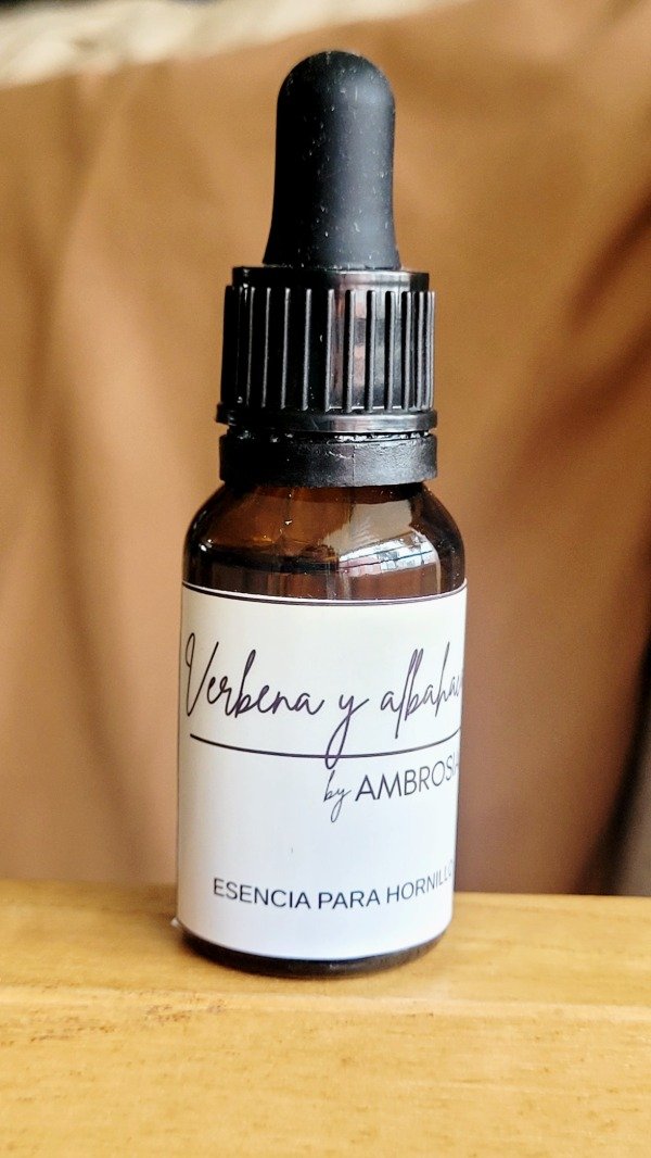 Producto - Verbena y Albahaca - Esencia para hornillo