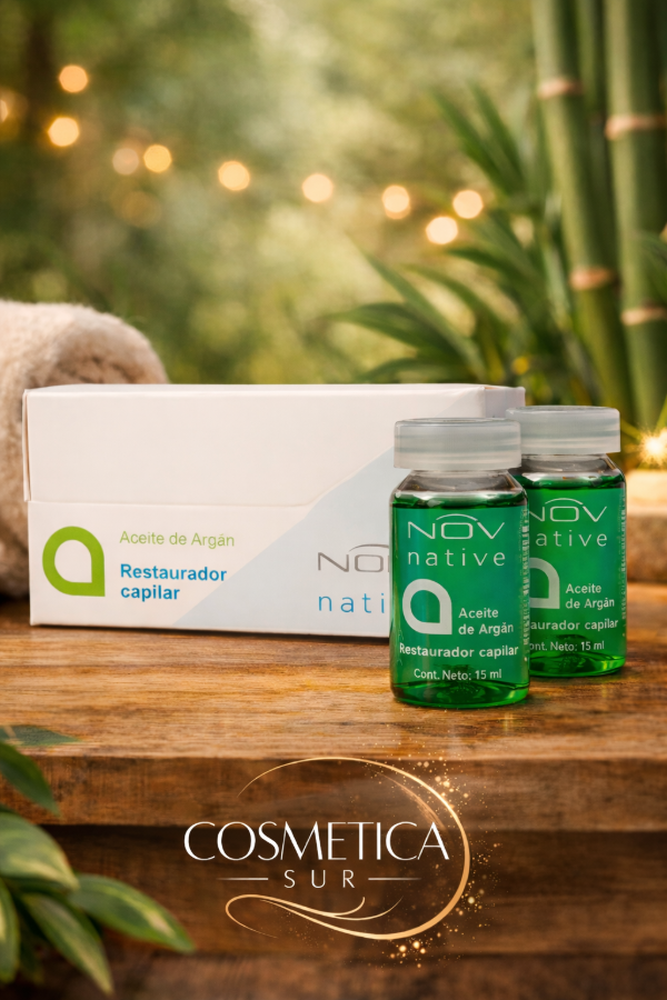 Producto - ampolla nov restauradora  native a x 15ml. (Caja x 15 unidades)