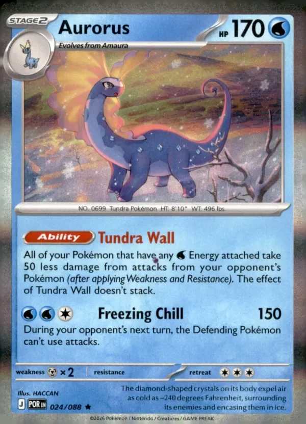 Producto - Aurorus (024/088) [Mega Evolution: Perfect Order]