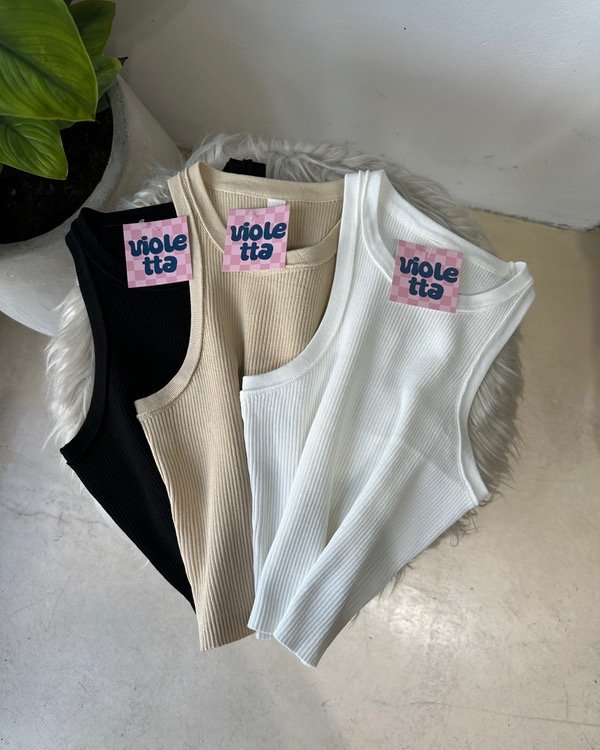 Producto - Remera hilo // importada Bretel angosto