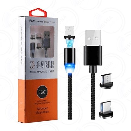 Producto - CABLE USB IMANTADO 3 EN 1