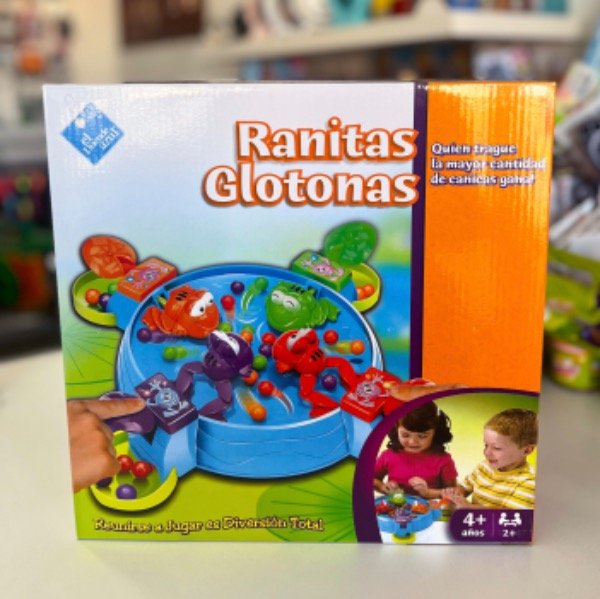 Producto - Juego Ranitas Glotonas El Duende Azul 6004