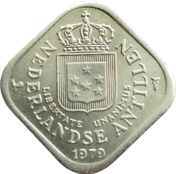 Producto - Antillas Holandesas 5 Cents 1979 Rombo Km#13 Unc - 1