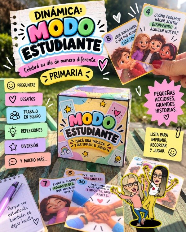 Producto - DINÁMICA. MODO ESTUDIANTE. PRIMARIA