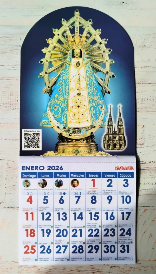 Producto - Calendario Nuestra Señora de Luján