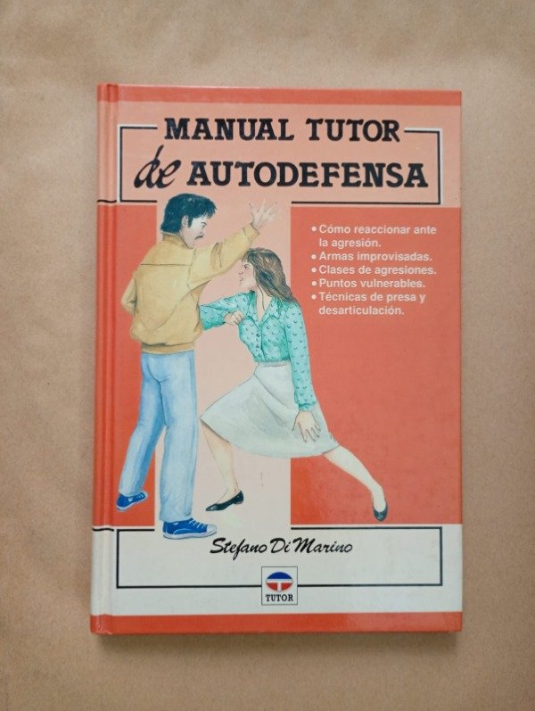 Producto - Manual tutor de autodefensa - Stefano Di Marino - Tutor 1992 - Tapa dura