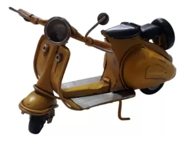 Producto - Moto De Chapa Replica En Miniatura Largo 11 Cm (1)