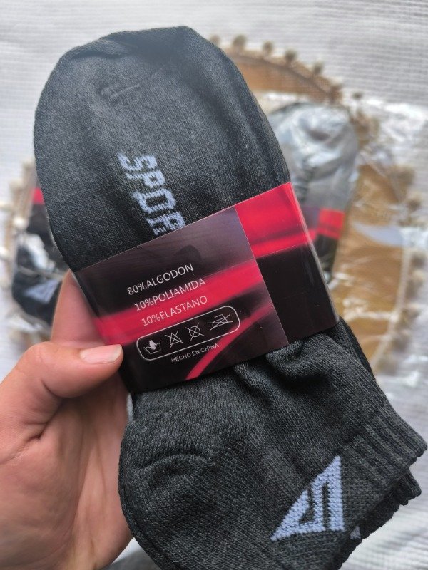 Producto - Docena de medias  soquetes adulto