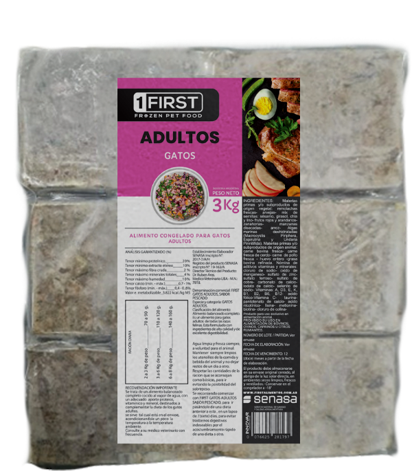 Producto - FIRST gato adulto