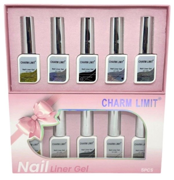Producto - Set de nail liner gel Charm Limit