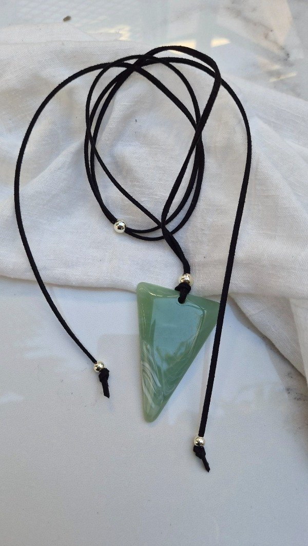 Producto - Collar Lazo Carioca Esmeralda