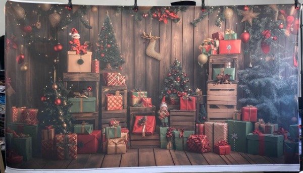Producto - FONDO NAVIDEÑO 250X150 CON FALLA IMPERCEPTIBLE SN36