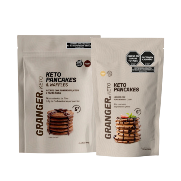 Producto - KETO PANCAKES PROTEICOS 200 GRS. - GRANGER