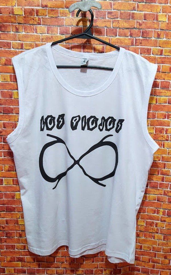 Producto - REMERA SIN MANGAS -LOS PIOJOS -ALGODON TALLE XL - 1