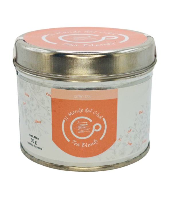 Producto - Il Monde del Cha - Lata de Té en Hebras CITRO TEA
